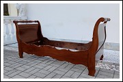 Letto singolo a barchetta. 187lx77px84h 