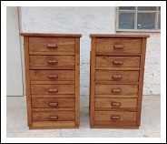 Cassettiera,classificatore, schedario. 56lx43px97h