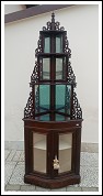 Angolo, cantonale bombato a specchi. 245hx83lx48p