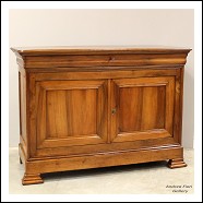 Antica credenza cappuccina Luigi Filippo in noce - epoca &rsquo;800