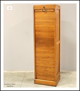 ntico classificatore schedario archivio serranda in rovere