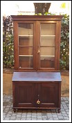 Vetrina libreria antica a trumeau dell’800