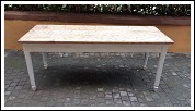 Tavolo antico modenese dell’800 Shabby