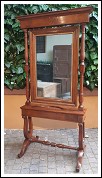 Specchiera a psiche antica dell’800 Carlo X