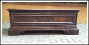 Cassapanca blasonata antica del ’600 lombardo/veneta
