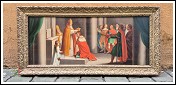 Dipinto antico Incoronazione Enrico VI
