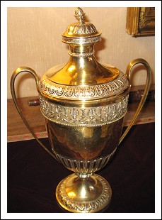 Grande Coppa ´Trofeo´ in Argento Dorato 925/1000 (Sterling) - Londra 1895