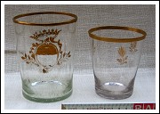Bicchieri in vetro di Venezia del ’700.