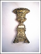 Importante trionfo in bronzo dorato a mercurio, Palermo XIX secolo