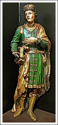 LITH. KAZIMIERAS, 1458-1484. St. CASIMIR: Santo Patrono della Polonia e della Lituania. XVII/XVIII 